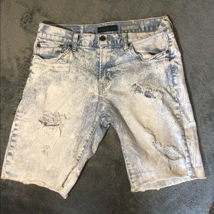Aeropostal ripped jean shorts